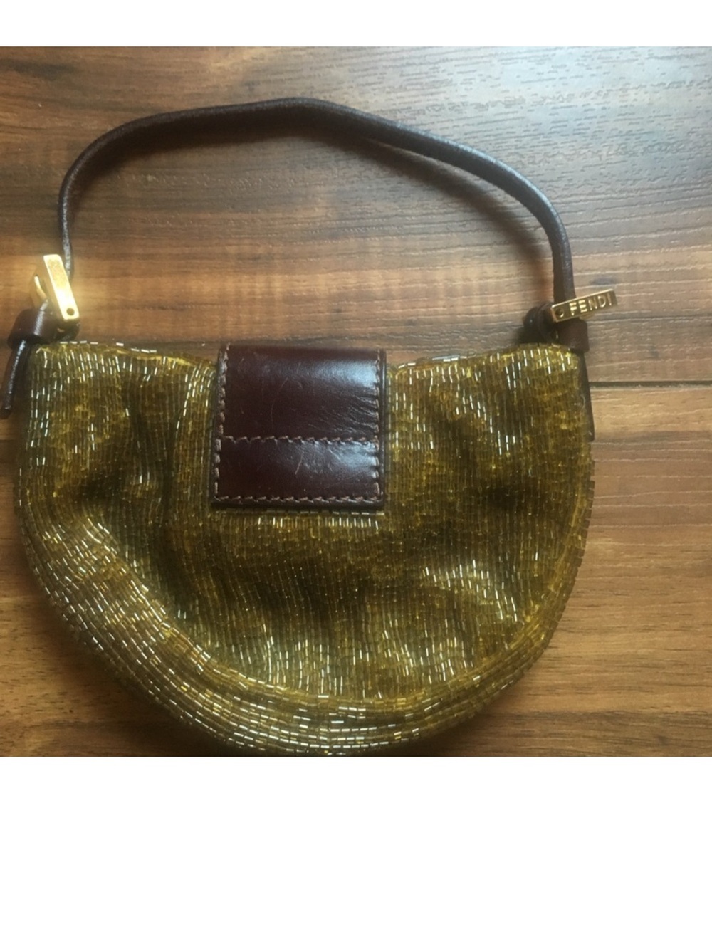 Mini beaded Fendi - Picture 2 of 3